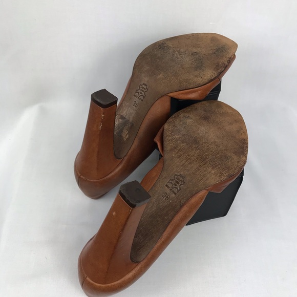 ALDO Women’s Shoes, Twist Toe Heels, Brown, Sz 6 - Picture 6 of 8